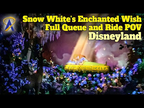 Snow White&#039;s Enchanted Wish Full Queue And Ride POV Experience