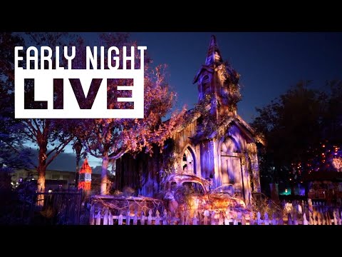 Daytime Look at HHN Scare Zones! - Early Night Live