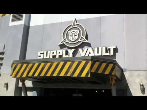 Transformers store opens at Universal Orlando - Supply Vault opens before attraction