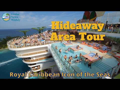 Hideaway Area on Icon of the Seas, Royal Caribbean