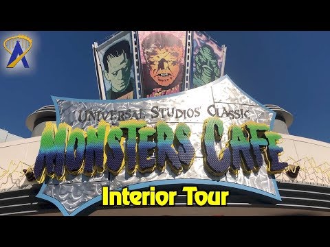 Tour of Universal Studios&#039; Classic Monsters Cafe at Universal Studios Florida