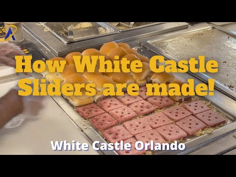 How White Castle Hamburger Sliders Are Made