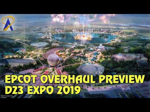 New Epcot Concept Art Comes to Life at Disney D23 Expo 2019