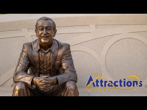 LIVE: The Attractions Podcast #220 - ‘Walt the Dreamer’ statue and gardens opening, and more news!