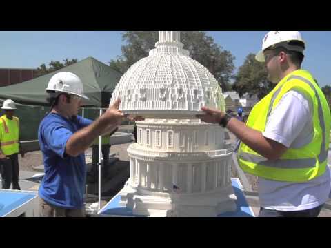 Legoland Florida Construction Update: The building of Miniland USA - June 2011