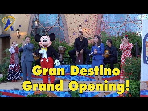 Gran Destino Tower Grand Opening at Walt Disney World