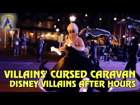 Villains’ Cursed Caravan during Disney Villains After Hours at Magic Kingdom