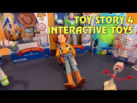 Toy Story 4 interactive toys fall down when told &quot;Someone&#039;s coming&quot;