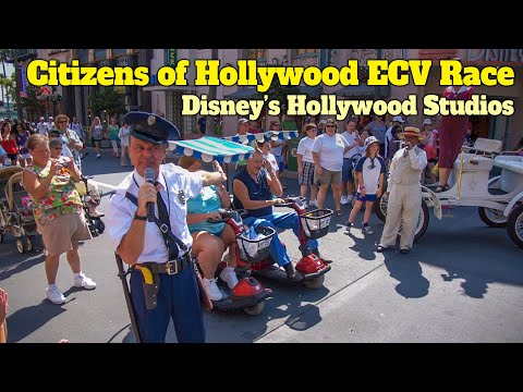 Streetmosphere Citizens of Hollywood Studios Electric Wheelchair ECV Race