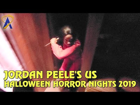Jordan Peele&#039;s Us maze at Halloween Horror Nights Hollywood 2019