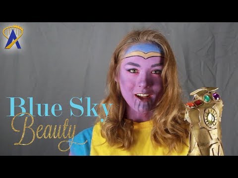 Infinite Glam: Thanos from Infinity War Inspired Look - Blue Sky Beauty