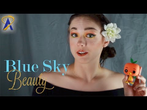 Sassy and Citrus: An Orange Bird Inspired Makeup - Blue Sky Beauty