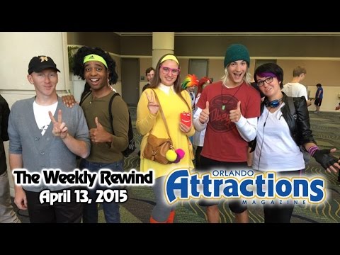 The Weekly Rewind @Attractions - MegaCon, Cruise Line meetup - Apr. 13, 2015