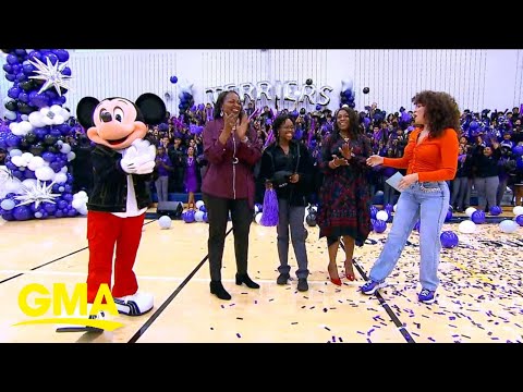 Teen gets surprise from Disney Dreamers Academy l GMA
