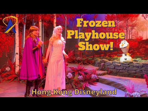 Frozen Playhouse in the Woods Show at Hong Kong Disneyland