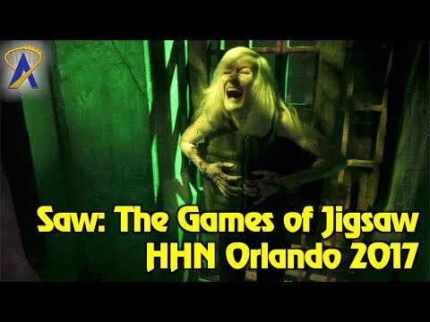 Saw: The Games of Jigsaw highlights from Halloween Horror Nights Orlando 2017