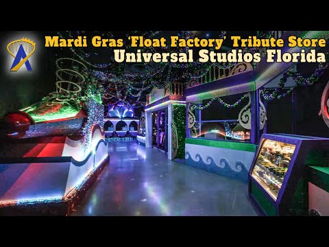 Mardi Gras &#039;Float Factory&#039; Tribute Store at Universal Studios Florida