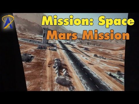 Updated Mission: Space Orange ride-through at Epcot, Walt Disney World