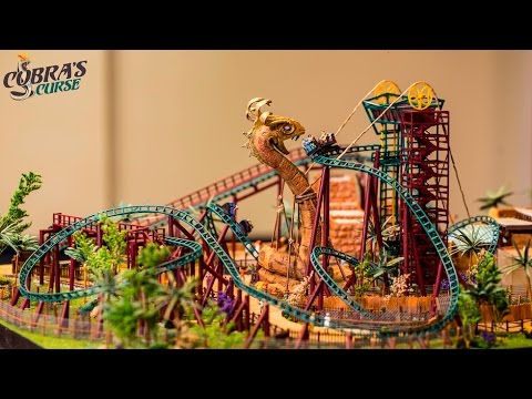 Cobra&#039;s Curse model unveiled at IAAPA, opening 2016 at Busch Gardens Tampa