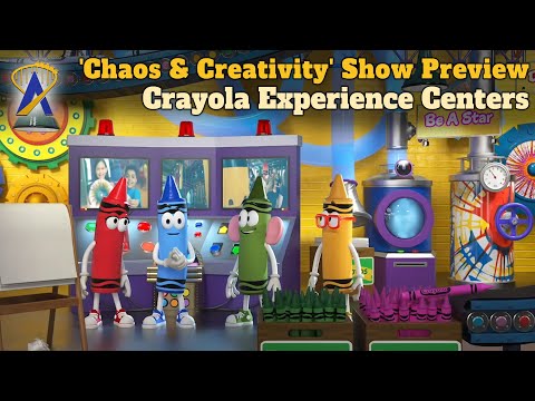 &#039;Chaos &amp; Creativity&#039; Show Preview for Crayola Experience Centers in the United States