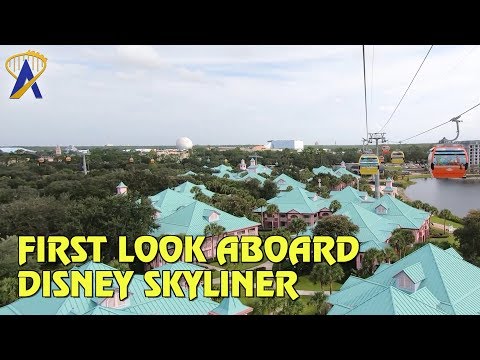 First Look Aboard Disney Skyliner Gondolas at Walt Disney World Resort