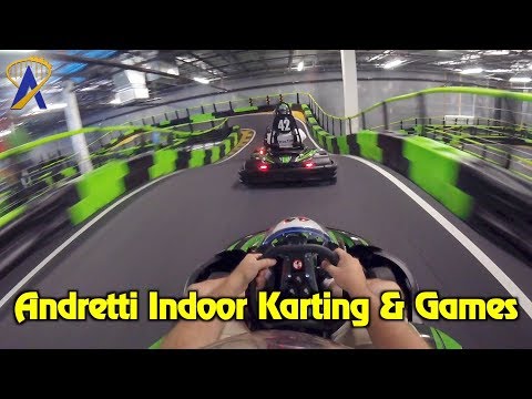 Put the pedal to the metal at Andretti Indoor Karting &amp; Games in Orlando
