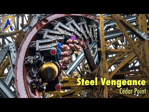 Steel Vengeance Roller Coaster POV and Reverse POV at Cedar Point