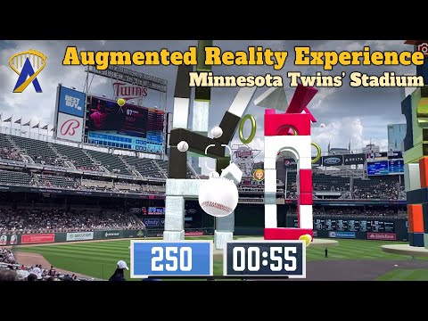 Augmented Reality Experience Takes Over Minnesota Twins&#039; Target Field For Live Multi-Player AR Games