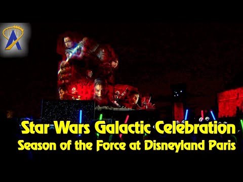 Star Wars: A Galactic Celebration featuring The Last Jedi - Season of the Force at Disneyland Paris
