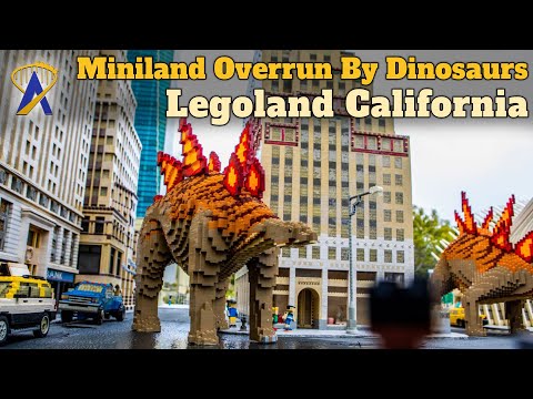 Legoland California’s Miniland Is Overrun With Dinosaurs On The Loose!