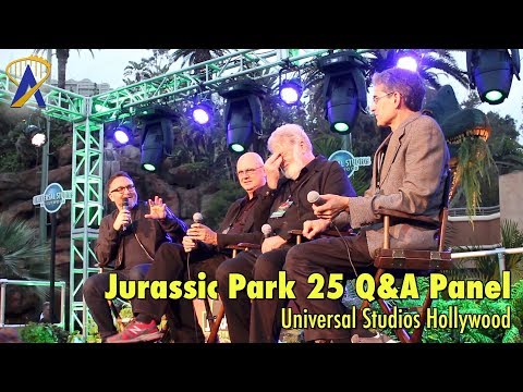 Jurassic Park 25th Anniversary Celebration Q&amp;A Panel at Universal Studios Hollywood