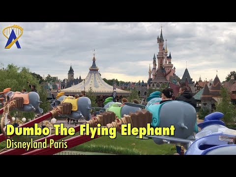 Dumbo The Flying Elephant POV at Disneyland Paris