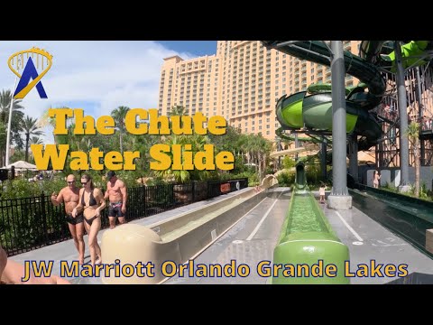 POV: The Chute Slide at JW Marriott Orlando Grande Lakes