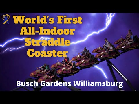 DarKoaster Indoor Roller Coaster Coming to Busch Gardens Williamsburg