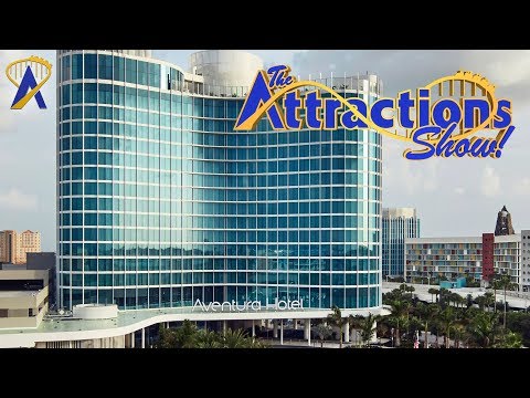 The Attractions Show! - Universal&#039;s Aventura Hotel; Disney memorabilia collector; latest news