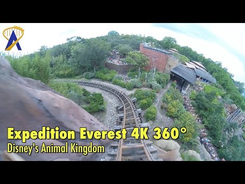 Expedition Everest 4K 360° POV at Disney&#039;s Animal Kingdom