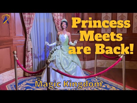 Princess Fairytale Hall Meet and Greet Sightings Return to Magic Kingdom