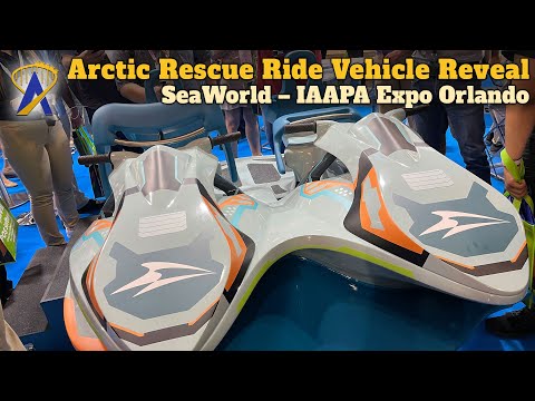 SeaWorld San Diego Arctic Rescue Coaster Ride Vehicle and Stats Revealed