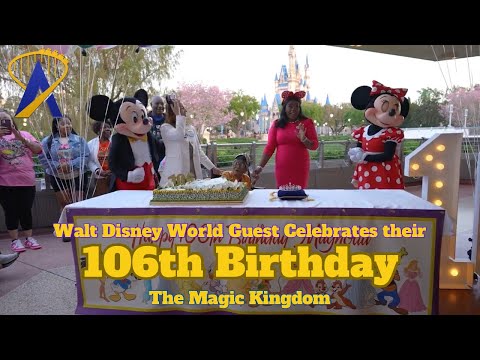 Guest Celebrates Their 106th Birthday at Walt Disney World’s Magic Kingdom