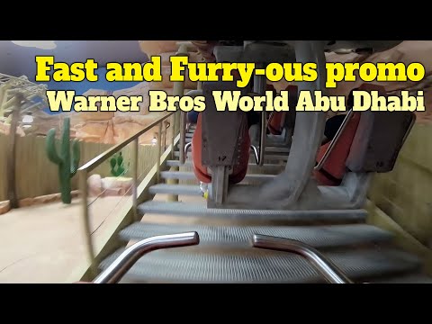 Fast and Furry-ous at Warner Bros World Abu Dhabi