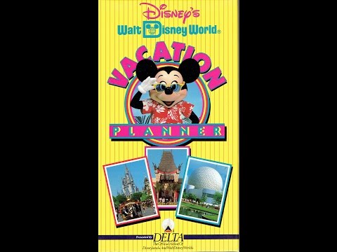 1993 Walt Disney World Vacation Planning Video - InteractiveWDW