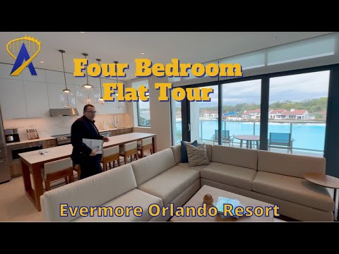 Evermore Orlando Resort Four Bedroom Flat Tour