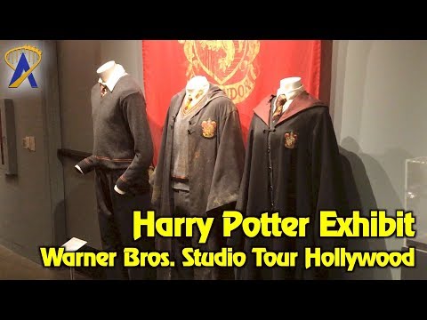 Harry Potter &amp; Fantastic Beasts exhibit inside Warner Bros. Studio Tour Hollywood