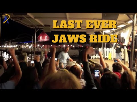 Jaws Last Ever Public Ride at Universal Studios Florida: The Final Voyage
