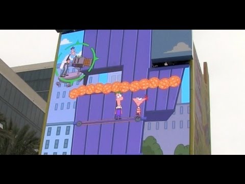 Dr. Doofenshmirtz&#039;s Waffle-inator Challenge with Marvel and Phineas and Ferb voice actors