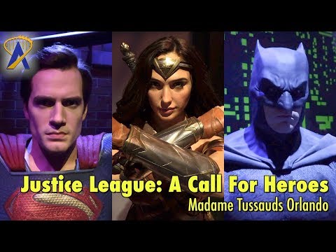 Justice League: A Call For Heroes walkthrough at Madame Tussauds Orlando