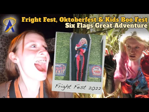 Fright Fest, Oktoberfest, and Kids Boo Fest at Six Flags Great Adventure in New Jersey