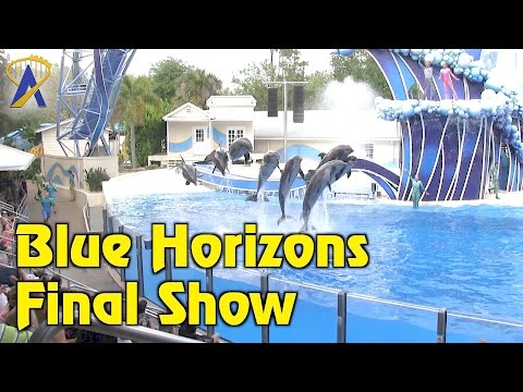 Final Blue Horizons dolphin show at SeaWorld Orlando