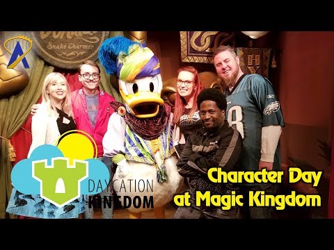 Character Day at Magic Kingdom - Daycation Kingdom