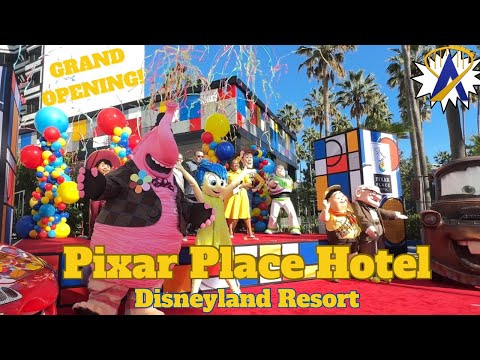Pixar Place Hotel Grand Opening Celebration at the Disneyland Resort!